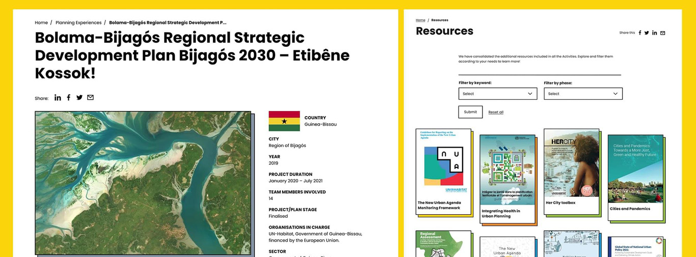 Our City Plans project page